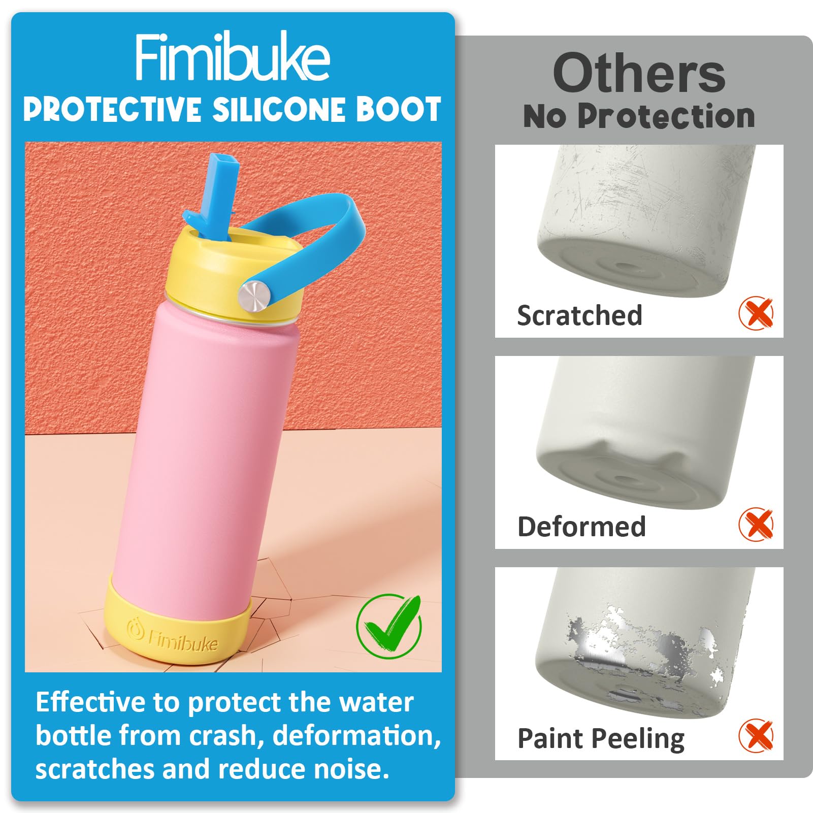 Fimibuke sweat-free exterior keeps hands dry and backpacks tidy.