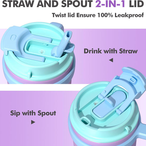 Fimibuke wide-mouth design allows easy ice cubes and simple cleaning