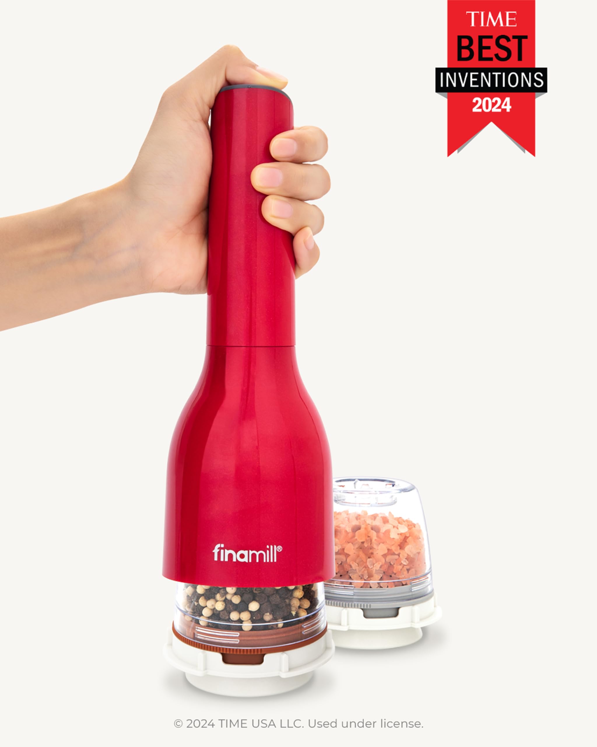 FinaMill Classic with ceramic grinder delivers consistent grinds.