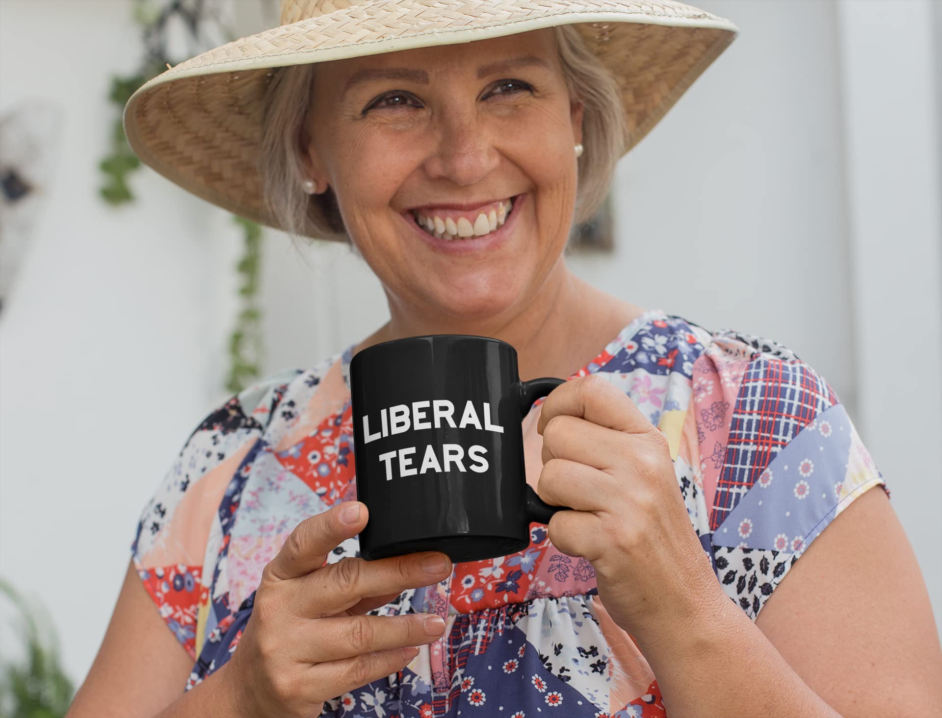 Find Funny Gift Ideas Liberal Tears Mug dishwasher-safe design for easy cleaning