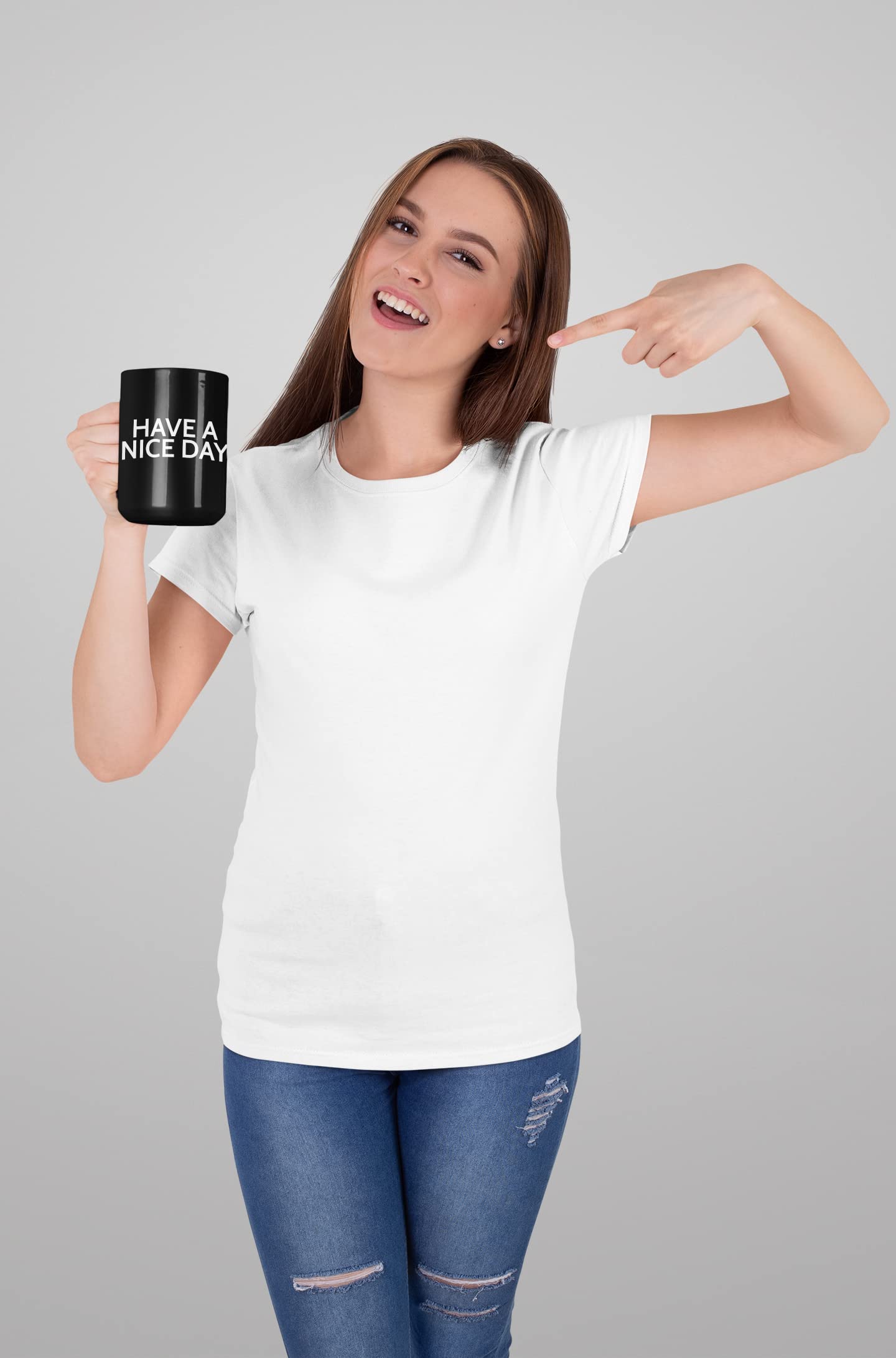 Find Funny Gift Ideas Office gag mug, coworker-friendly humor for break rooms.