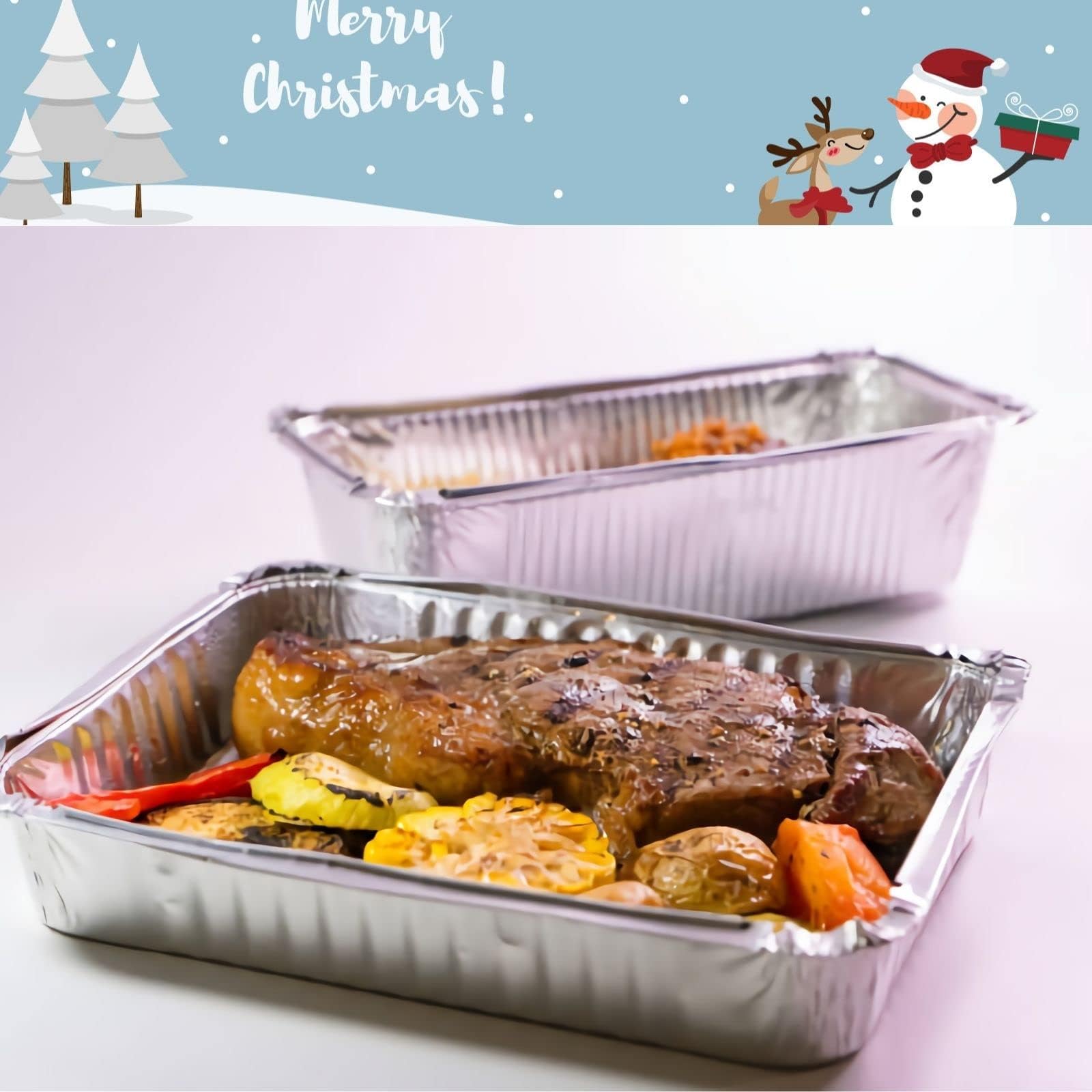 Findful Christmas cookie tin with lid design 05, ideal for bake-and-share events.