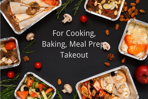 Findful aluminum pan at outdoor gathering, easy cleanup afterward.