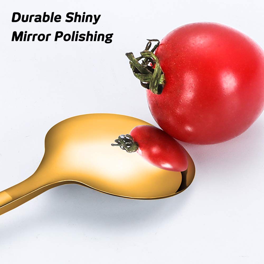 FindTop coffee-stir spoon set for sugar and cream in beverages.