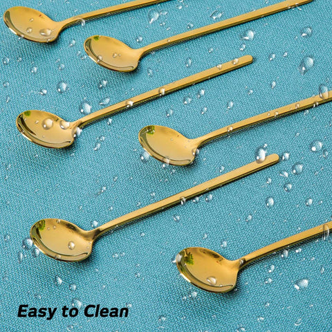 FindTop mini dessert spoon perfect for tasting portions and toppings.