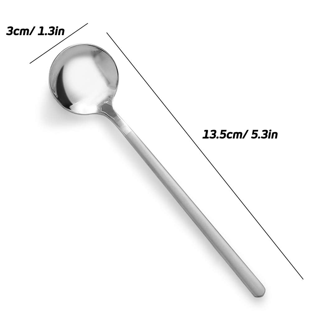findTop espresso spoon designed for cappuccino and latte service