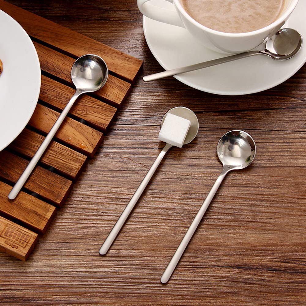findTop espresso spoon with mirror finish for elegant table presentation
