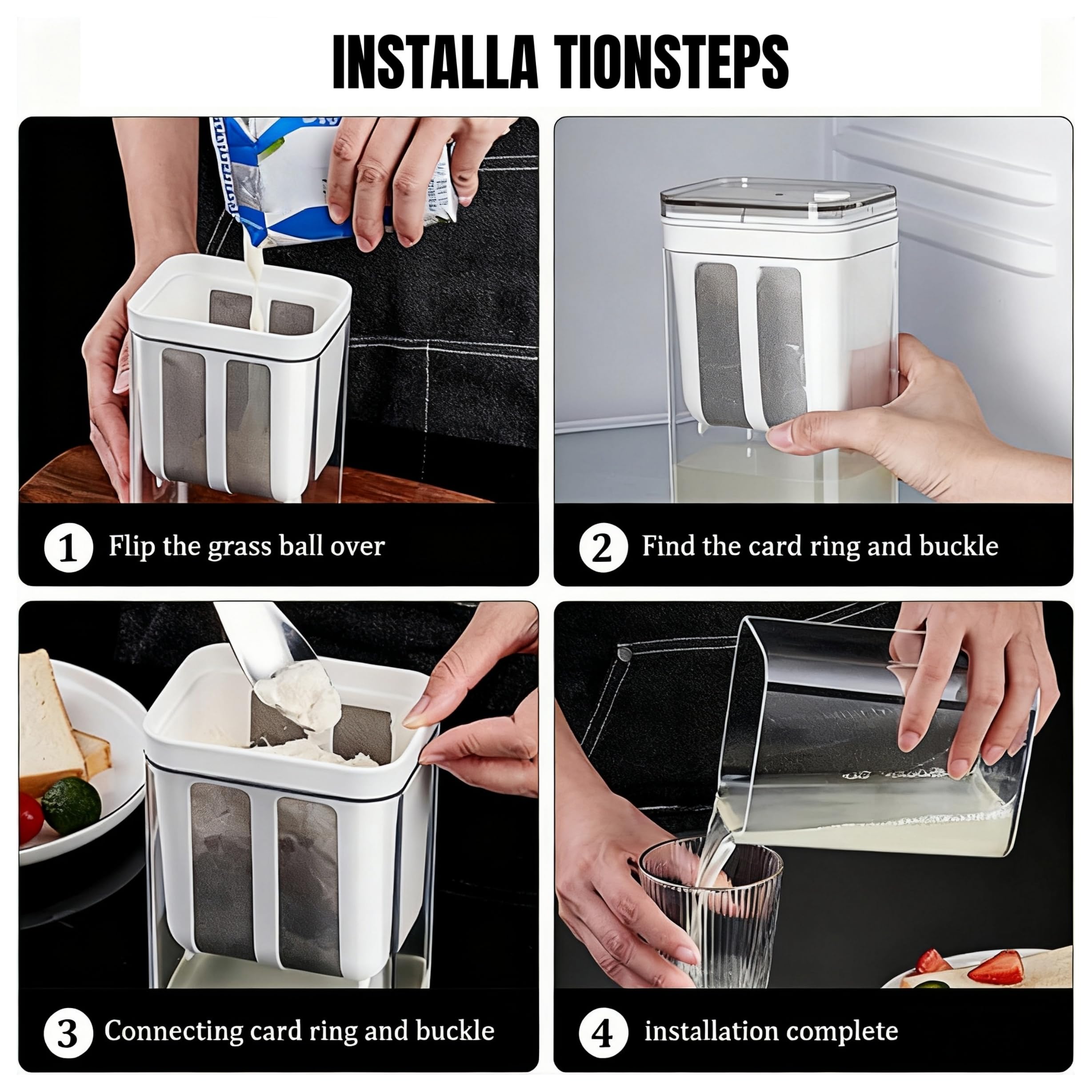 FindXeink yogurt strainer acts as a tea filter for herbal infusions