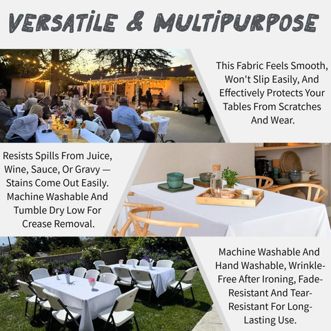 FindYou daily dining tablecloth ready for home meals and gatherings