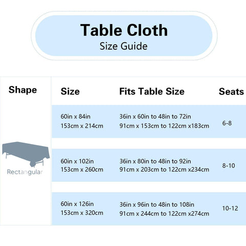 FindYou polyester seamless tablecloth with smooth surface for events