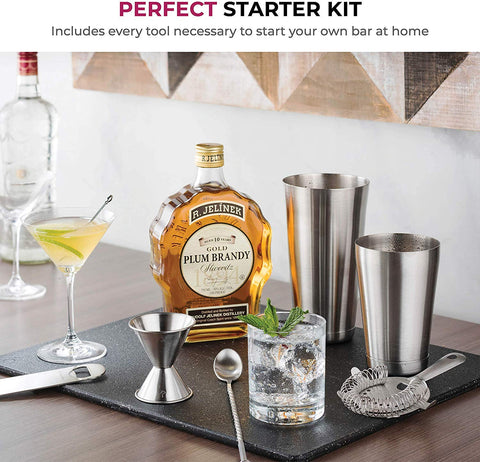 FineDine double jigger delivers precise measurements for consistent cocktails.