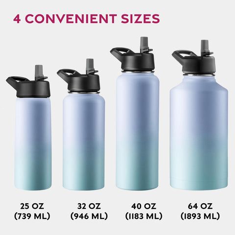 FineDine stainless steel bottle is dishwasher safe and BPA-free.