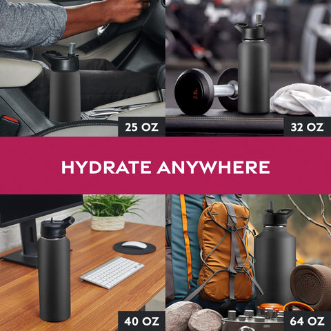 Dishwasher-safe FineDine bottle after gym or travel