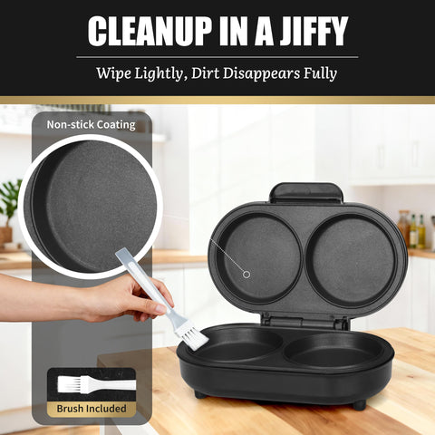 FineMade Mini Pancake Maker creates bite-sized breakfast treats