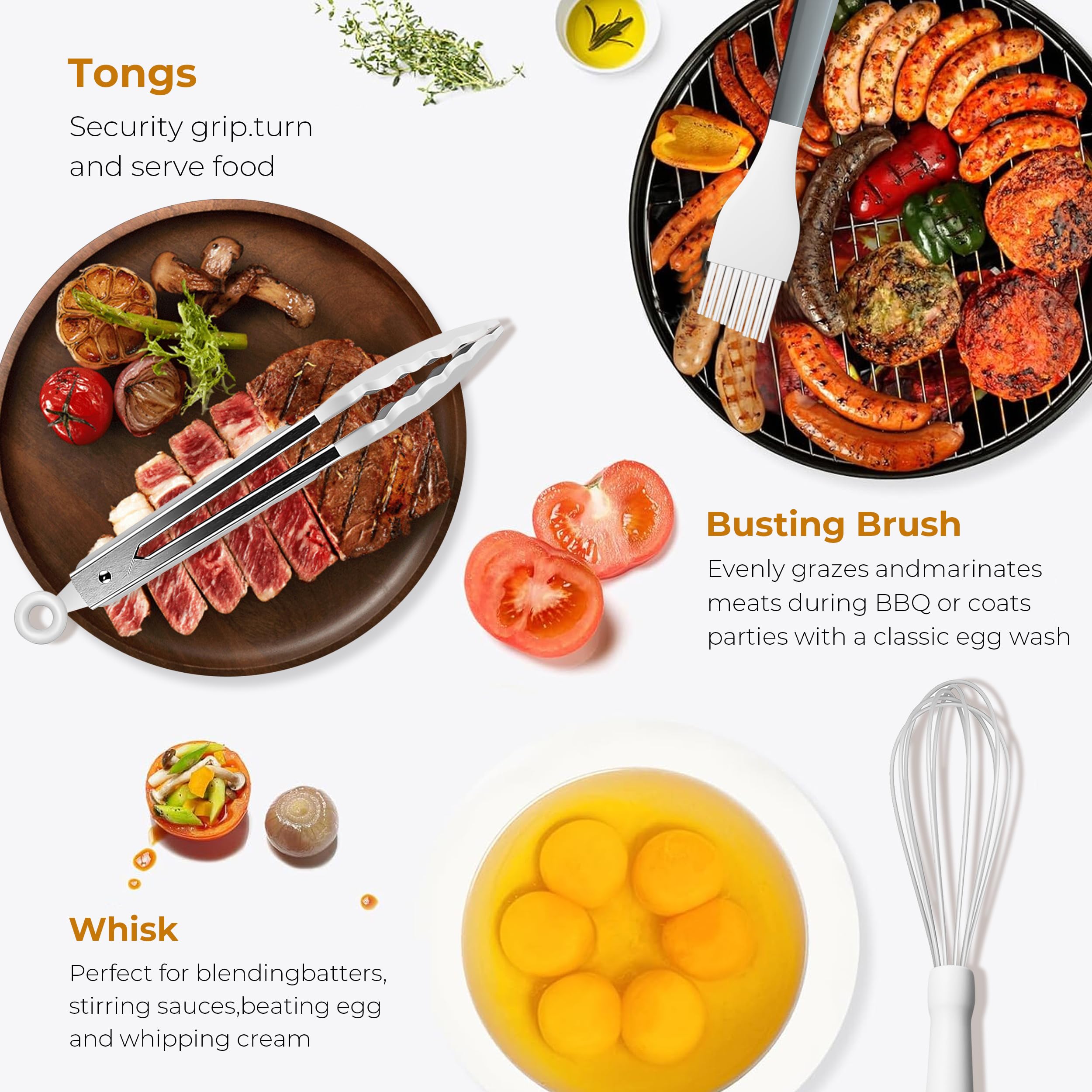 FINENUT spaghetti server helps drain and serve pasta neatly.