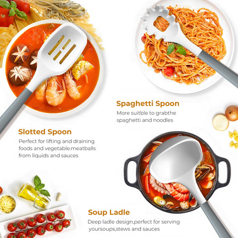 FINENUT whisk blends batters smoothly with durable silicone bristles.