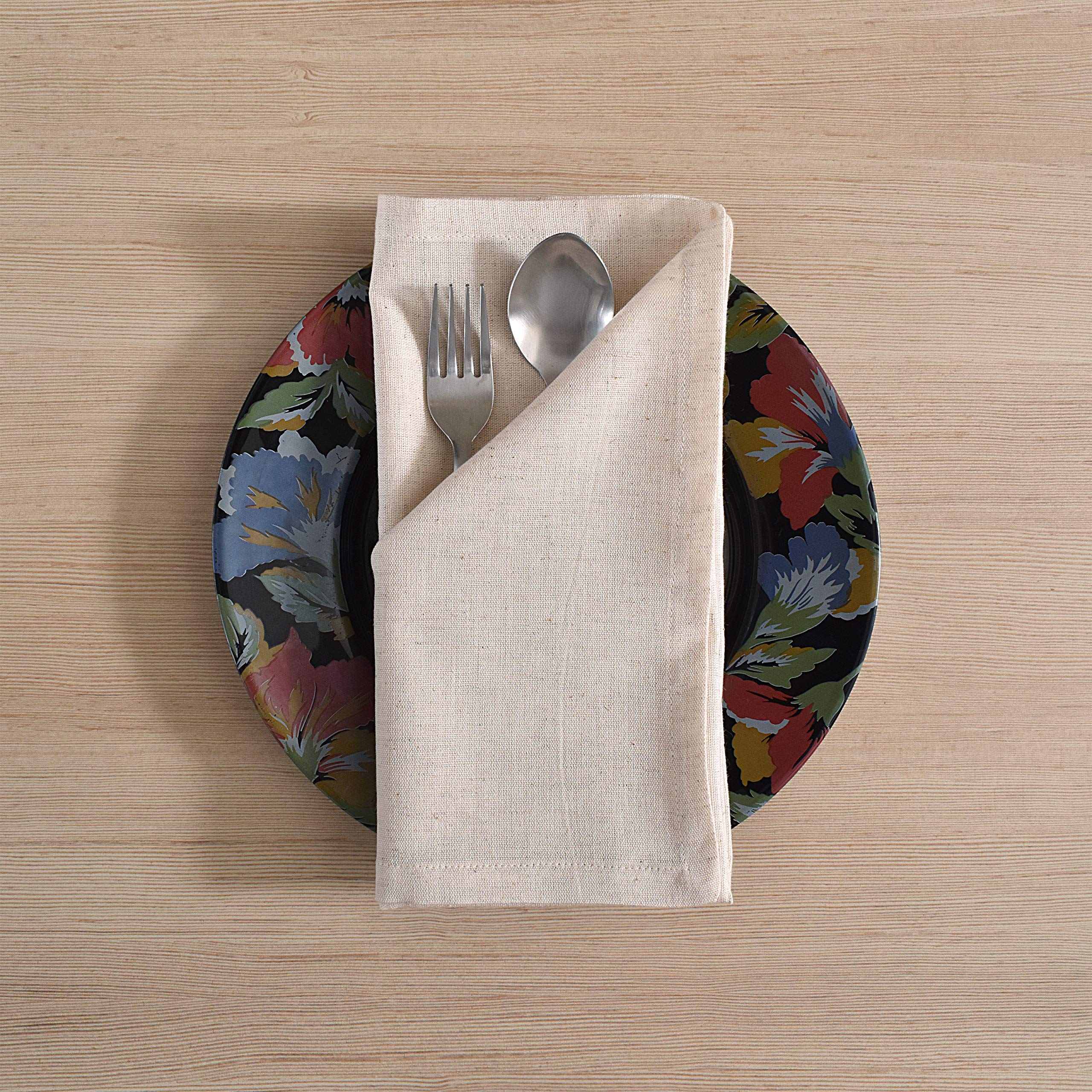 Fingercraft cotton linen blend napkins show soft texture for daily meals