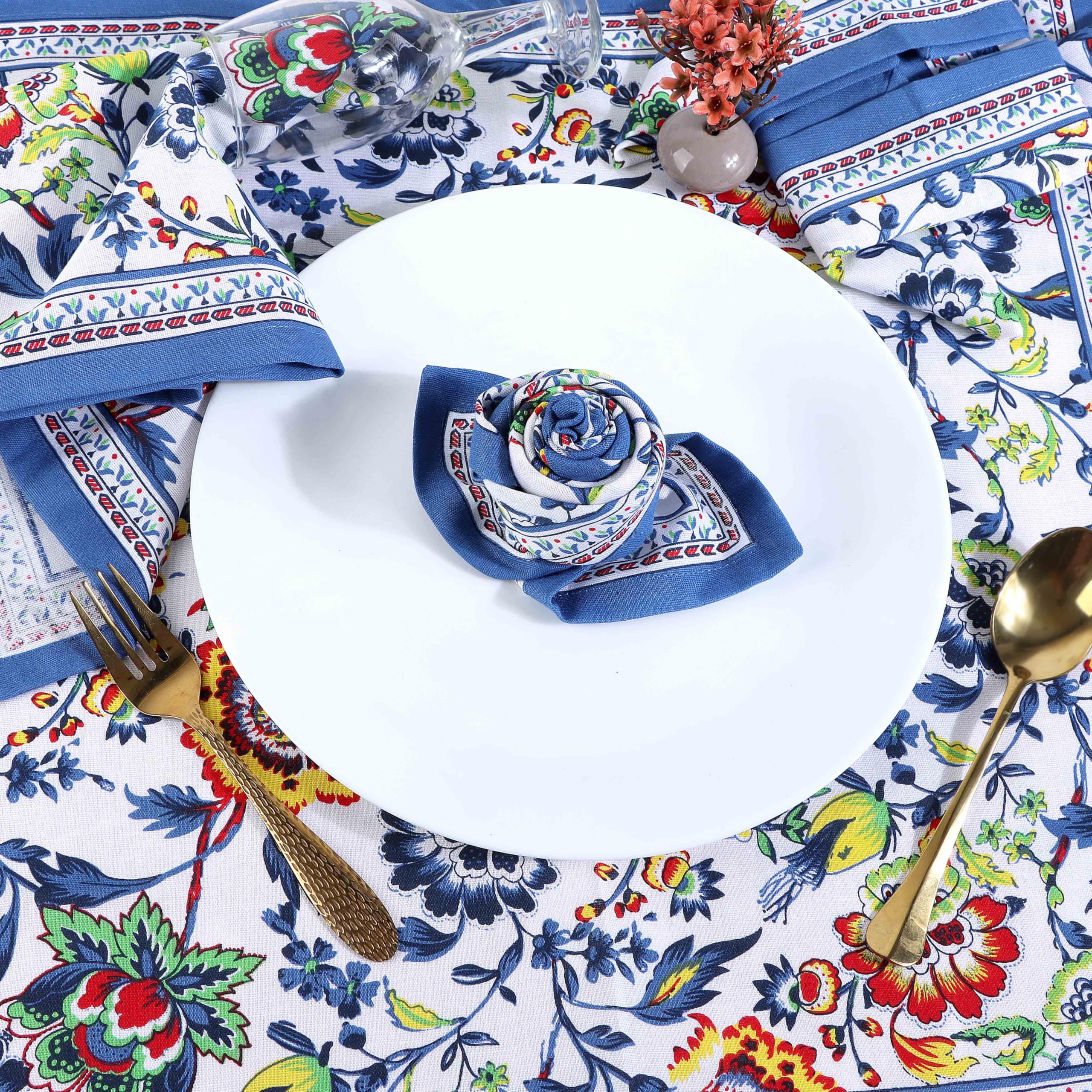 Fingercraft napkins are washable and reusable for everyday meals and events