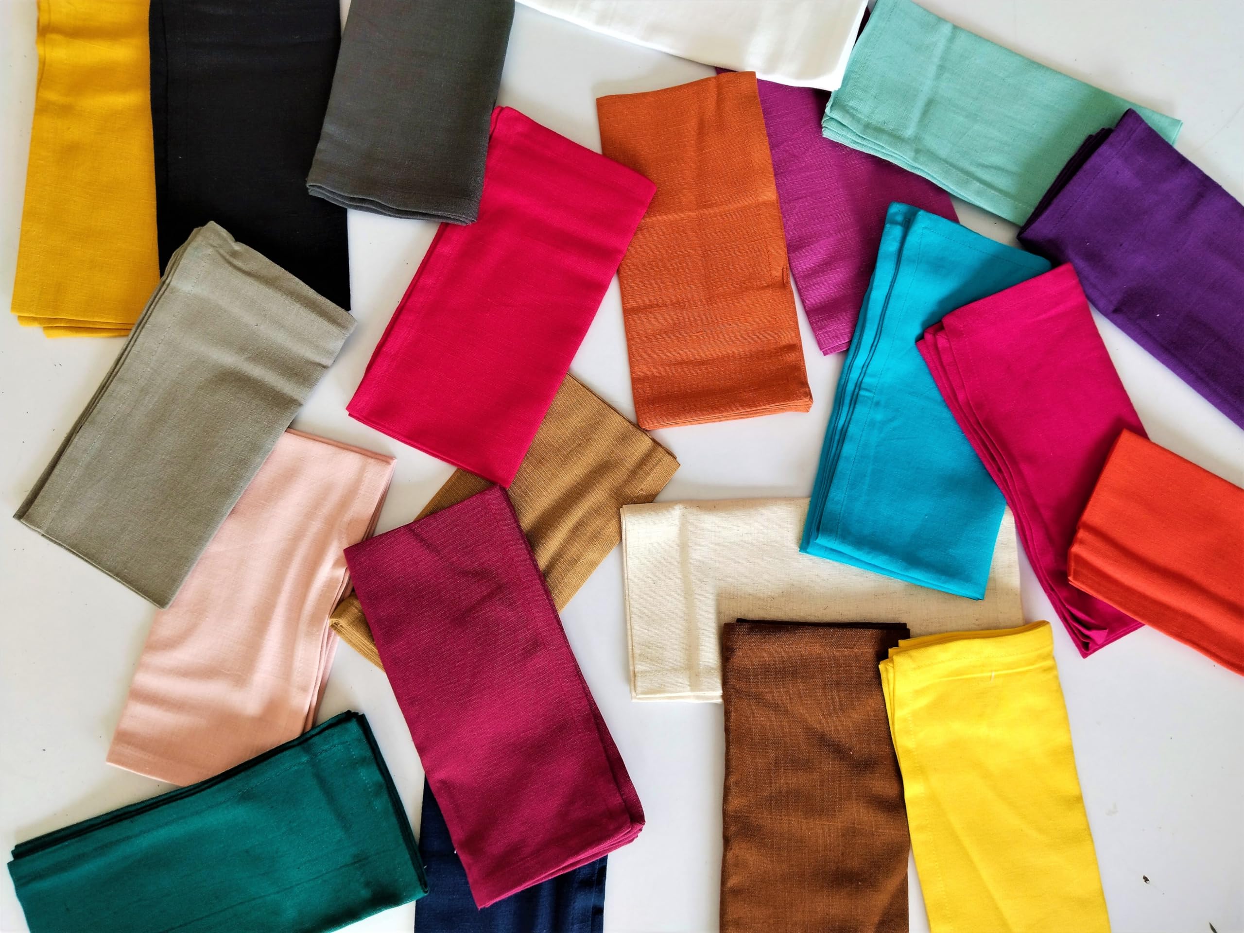 Fingercraft natural eco-friendly fabric supports sustainable table settings