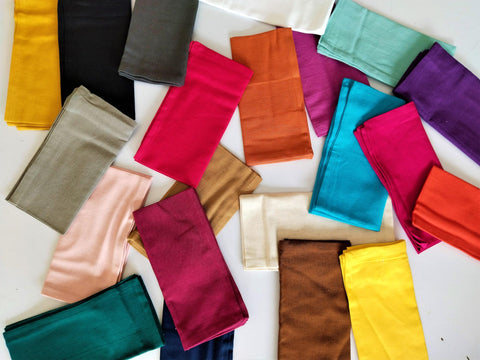 Fingercraft natural eco-friendly fabric supports sustainable table settings