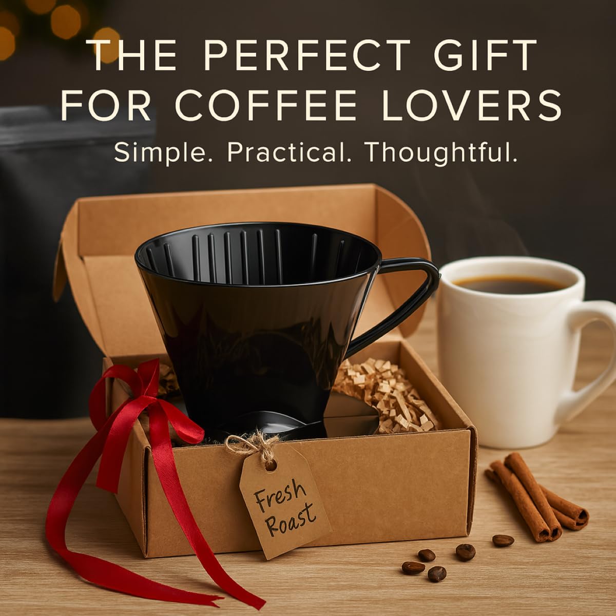 Fino pour-over cone compact travel-ready design for adventures.