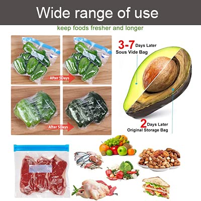 FIRAWER bags are freezer-safe for long-term meat and veggie storage