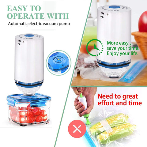 FIRAWER sous vide bags include five air valves and two seal clips.