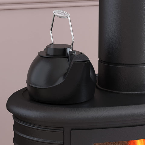 Fire Beauty Humidifying Iron Kettle chrome handle stays cool to touch.