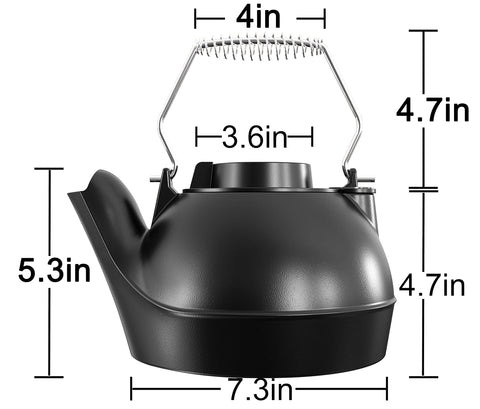 Fire Beauty 2.5-quart capacity keeps steady mist without refills.