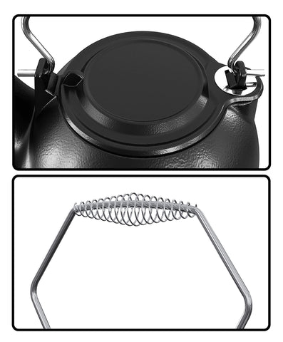 Fire Beauty Humidifying Iron Kettle steaming water for ready humidity in your space.