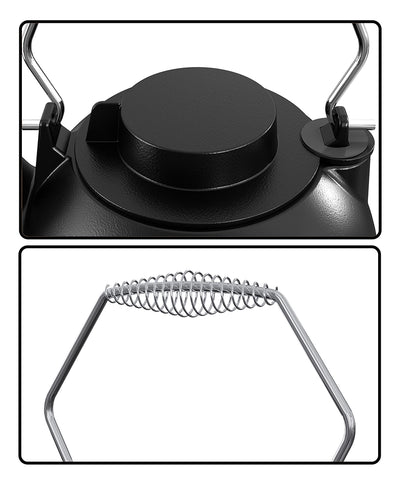 Fire Beauty Kettle with chrome handle adds style and function.