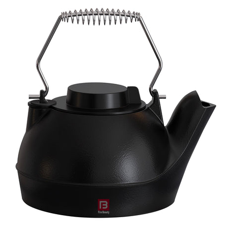 Fire Beauty Humidifying Iron Kettle releases steam to humidify a dry room.