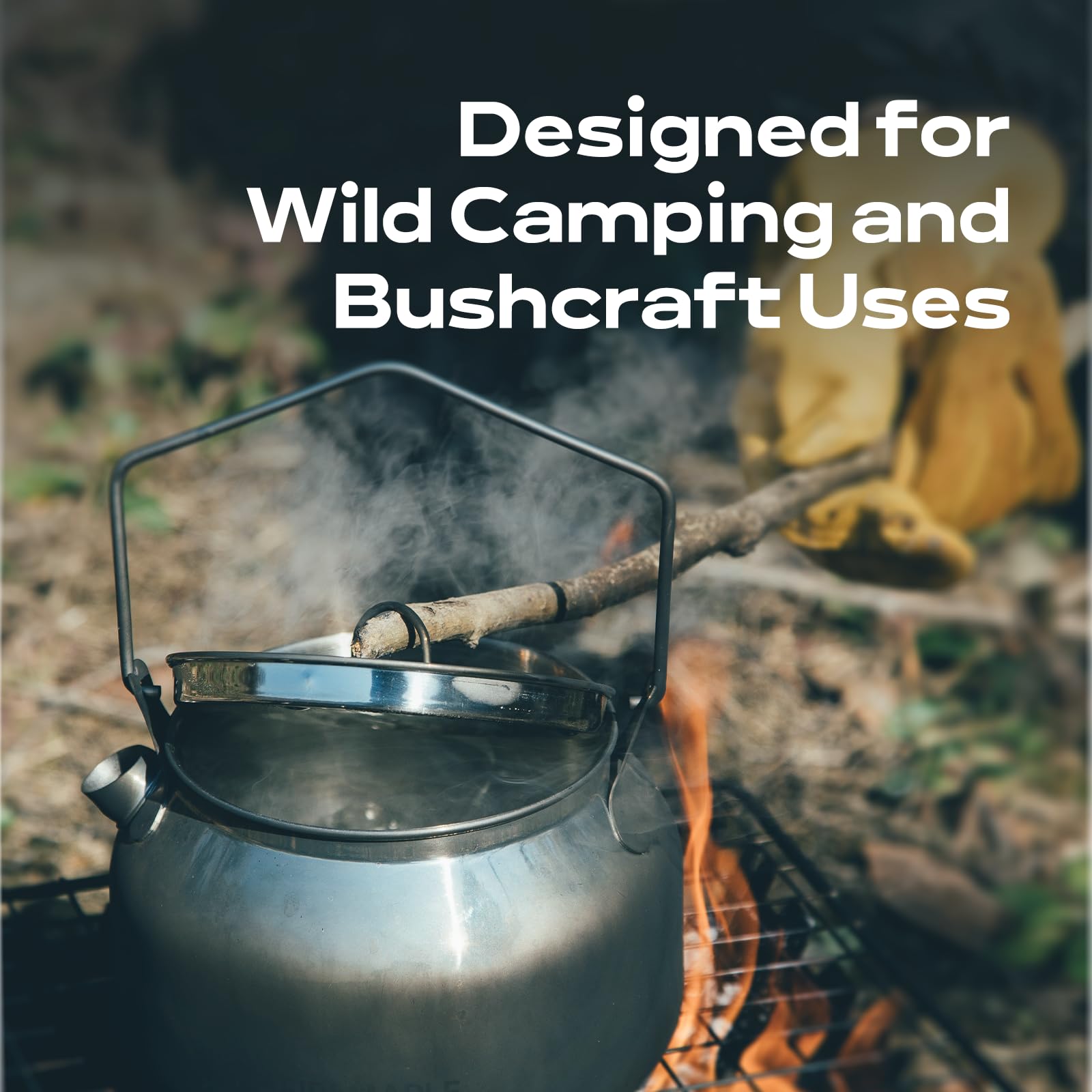 Fire-Maple Antarcti kettle in a compact, portable design for backpacking.