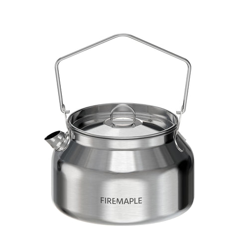 Fire-Maple Antarcti kettle with a secure lid for quick boils on camping trips.