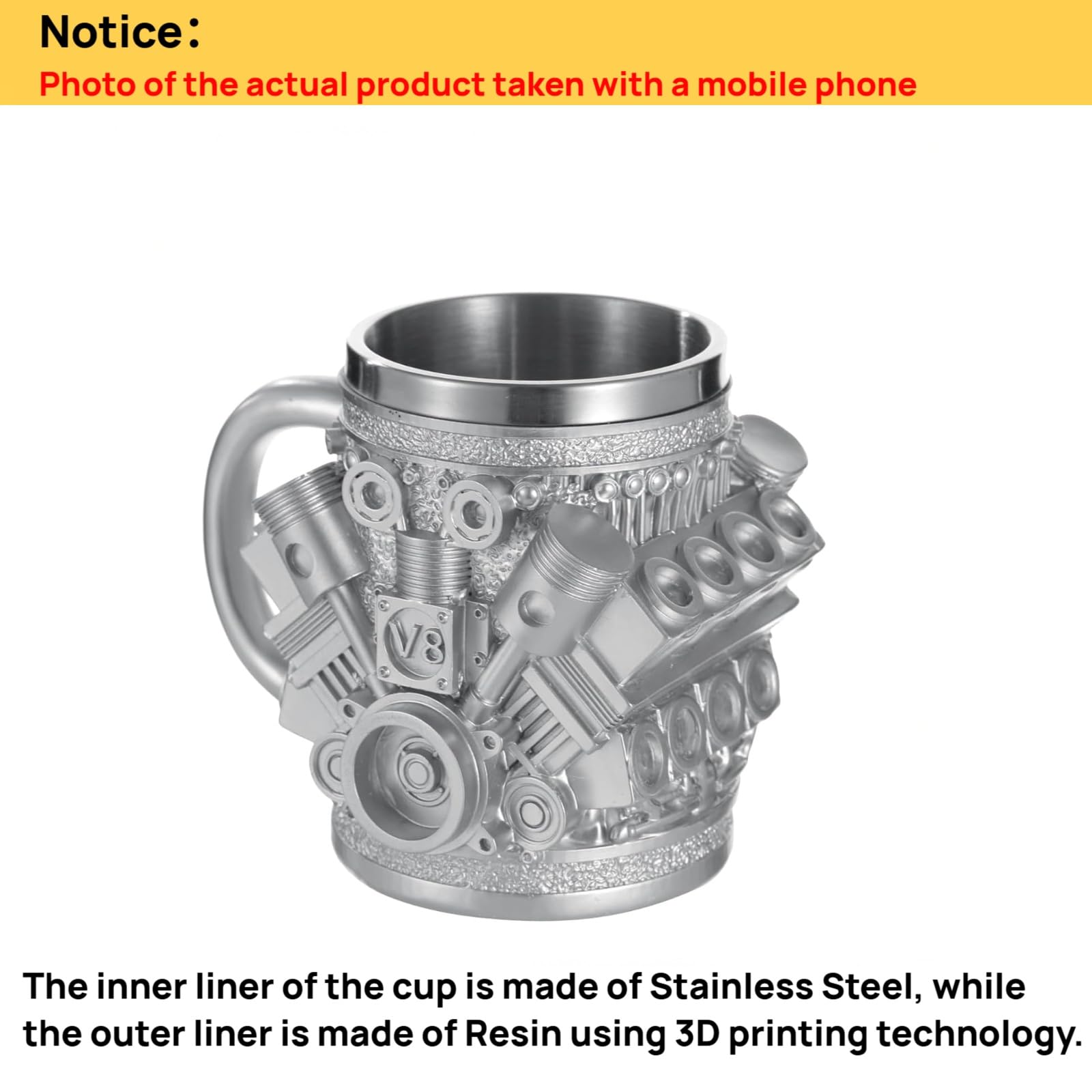FirFiltr V8 eco-friendly reusable cup for sustainable sipping