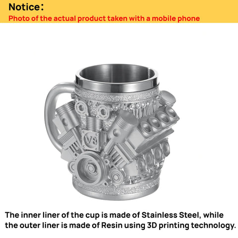 FirFiltr V8 eco-friendly reusable cup for sustainable sipping
