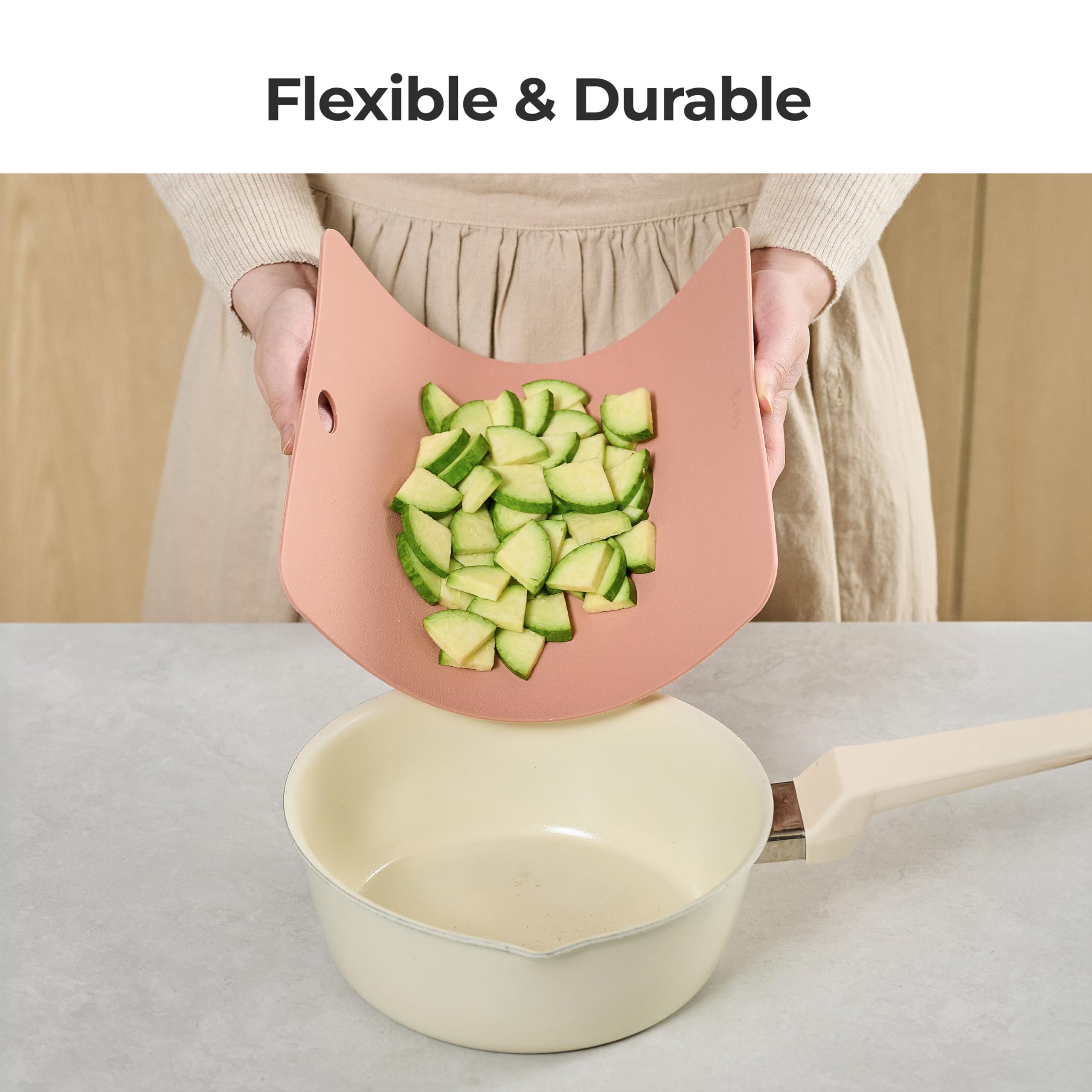 Firgi silicone cutting mats non-slip surface prevent slips during precise chopping sessions