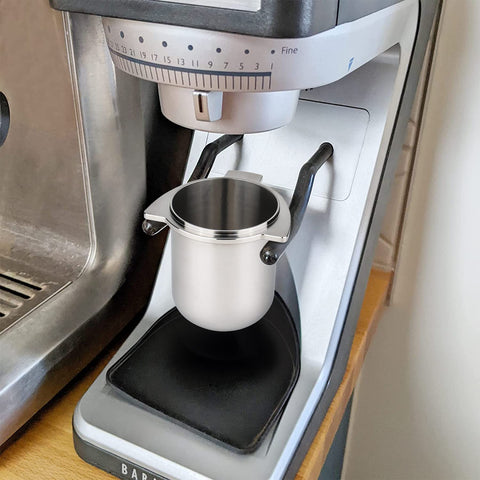 FIRJOY activated tab in action for hands-free grinding efficiency.