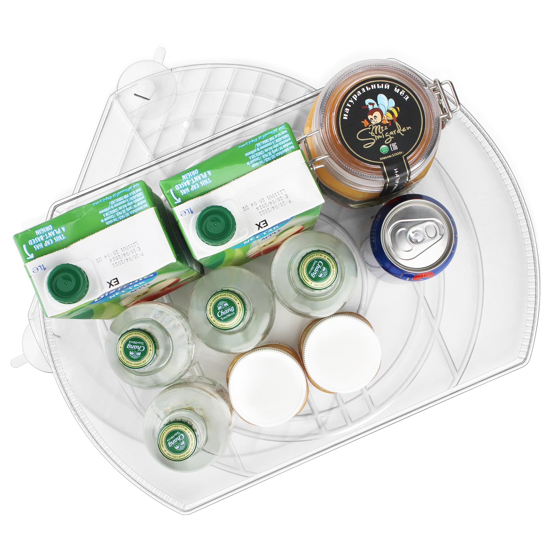 FIRJOY easy-to-clean design maintains clarity on shelves