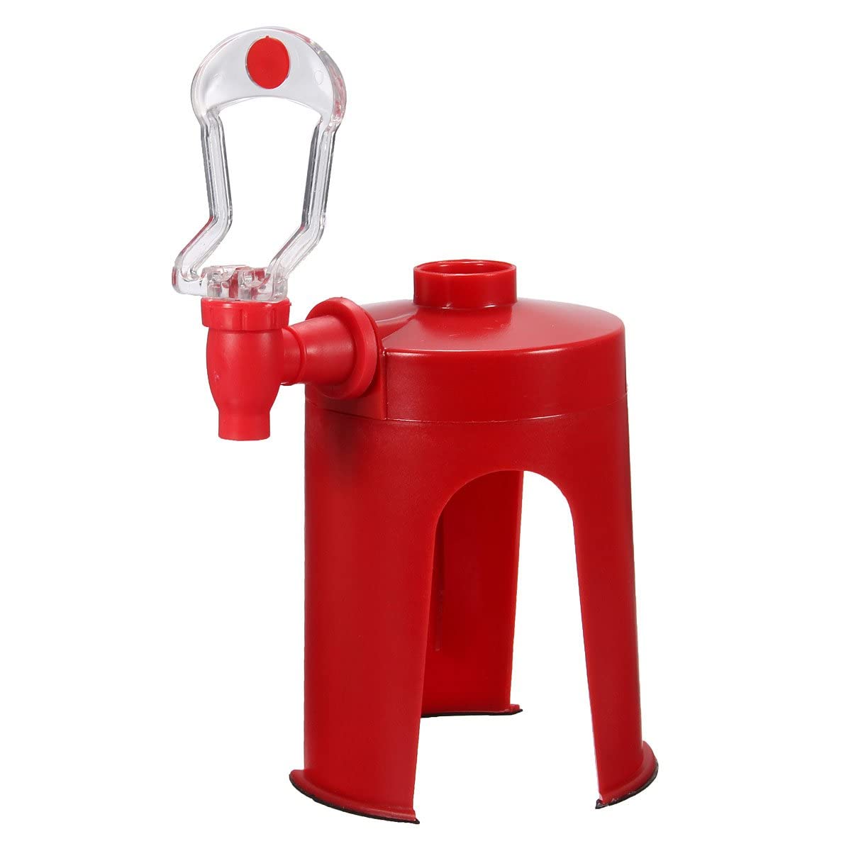 FIRSTONE soda dispense gadget puncture-hole detail enabling simple bottle access.