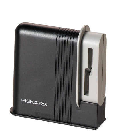 Fiskars Clip-Sharp Sharpener suitable for both right- and left-handed users.