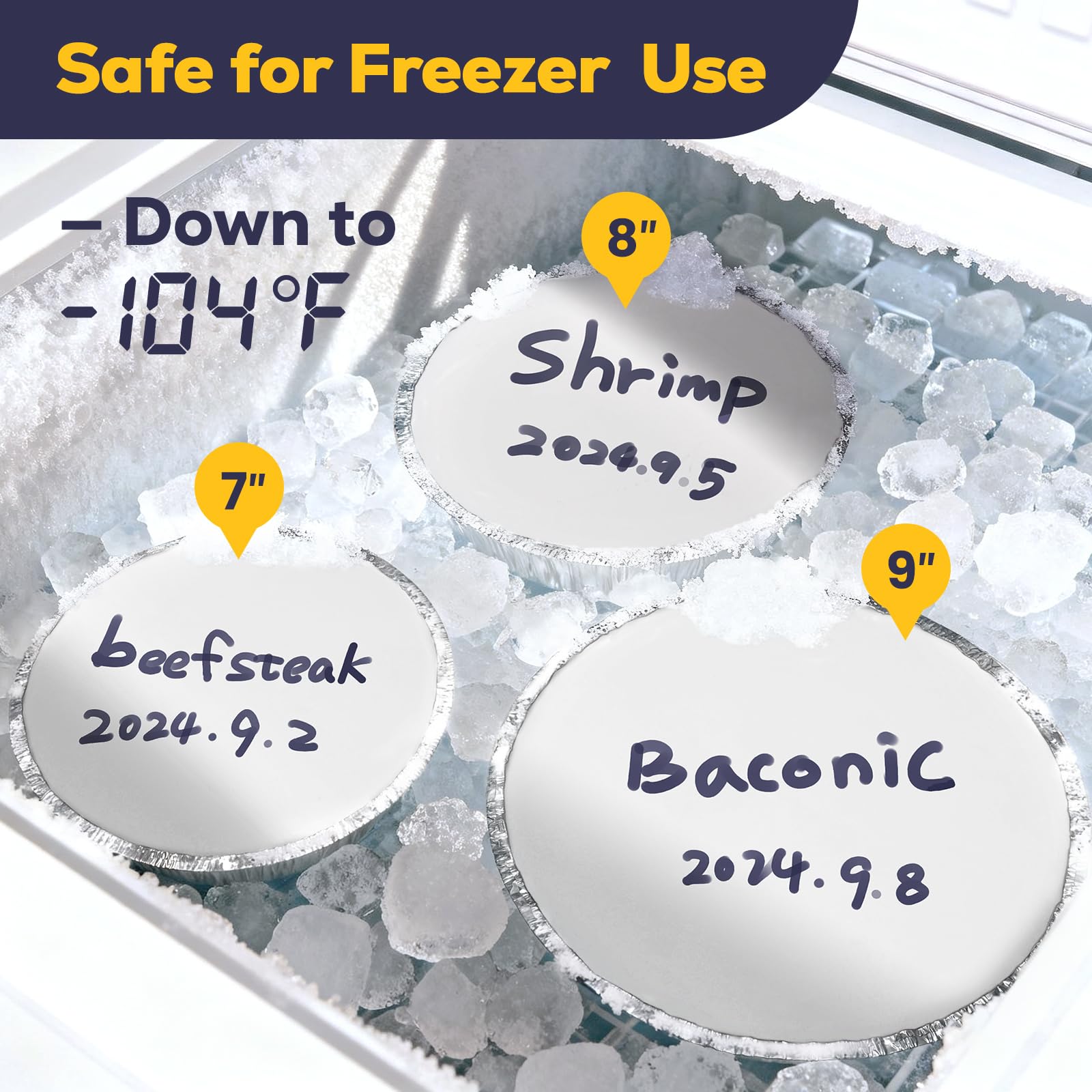 Fit Meal Prep freezer-oven safe pans for reheating and storage