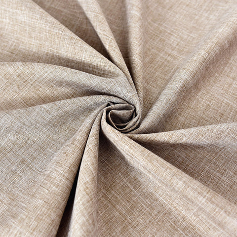 Fitable Nature linen-textured cover protects surfaces during buffets and events.