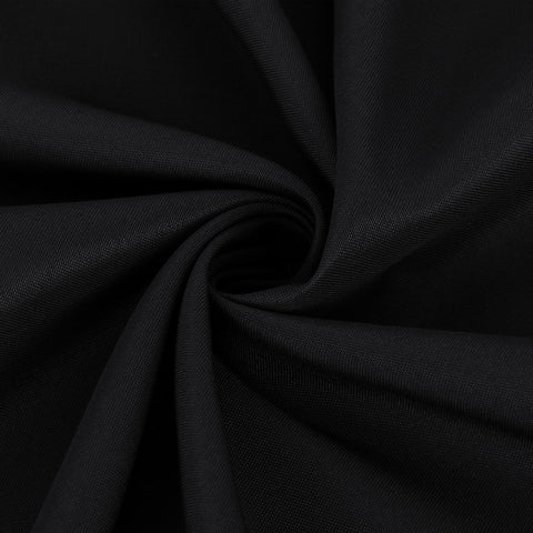 Folded Fitable tablecloths store compactly for easy transport.