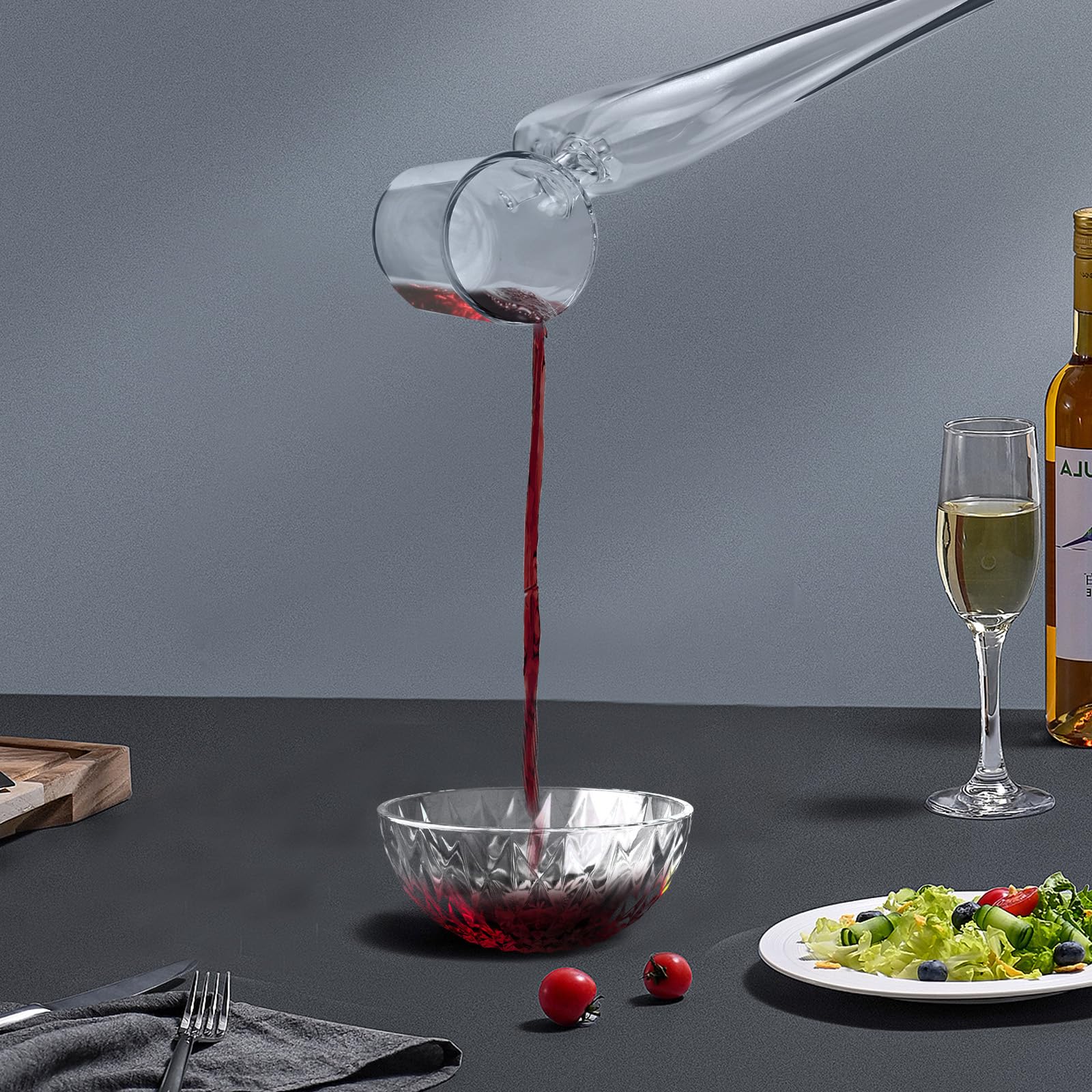 FITactic glass wine dipper ready for versatile kitchen and table uses.