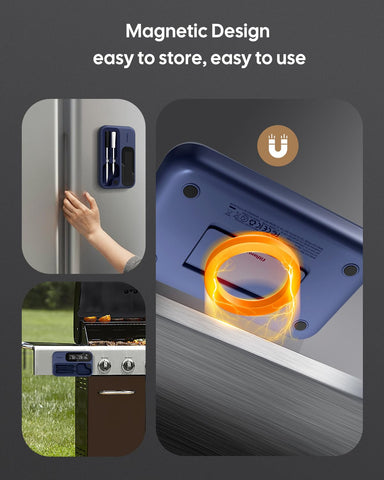 Fitflavor high-temperature alarm and timer for precise cooking