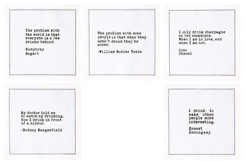 Five Star Napkins make a thoughtful hostess gift or festive party accent.