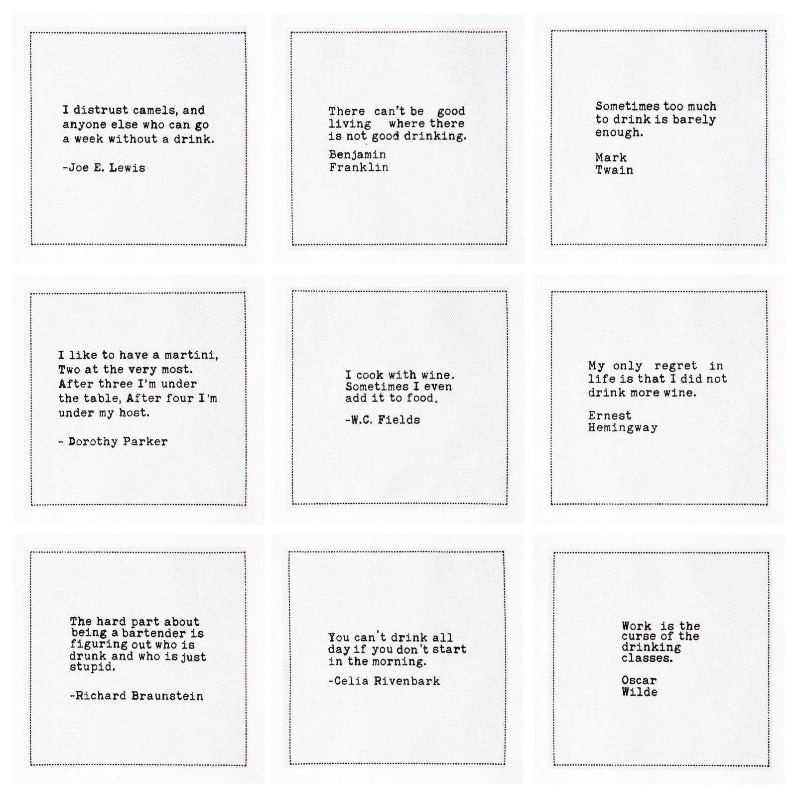 Five Star Napkins provide superior absorbency for busy indoor and outdoor bars.