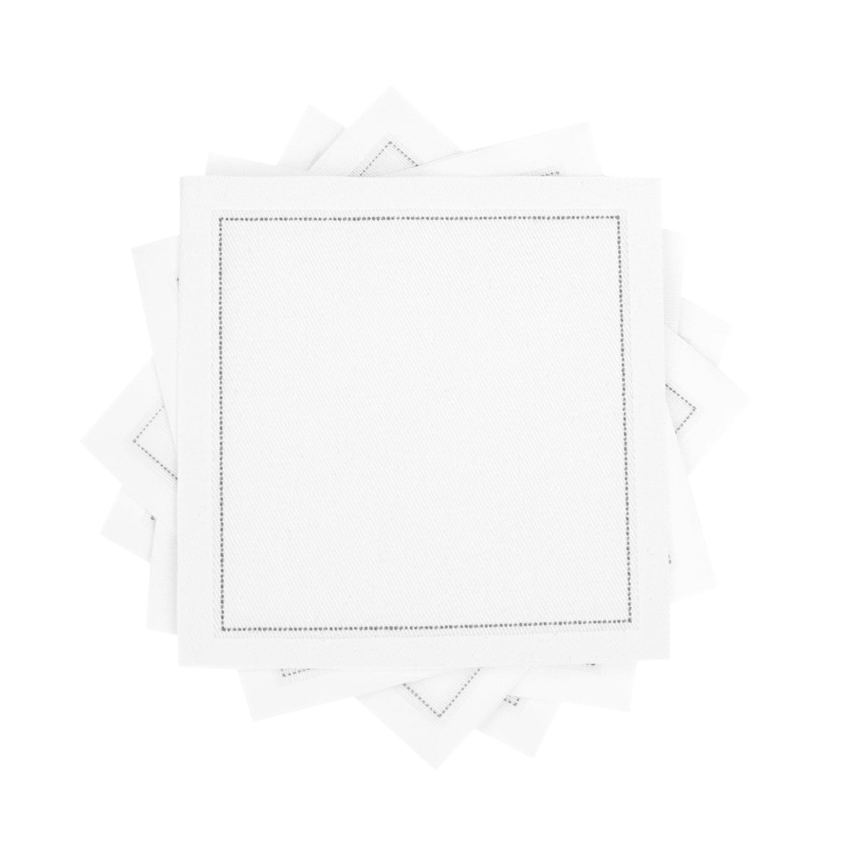 Five Star Napkins white cotton napkin pack on table for refined entertaining and guest comfort.