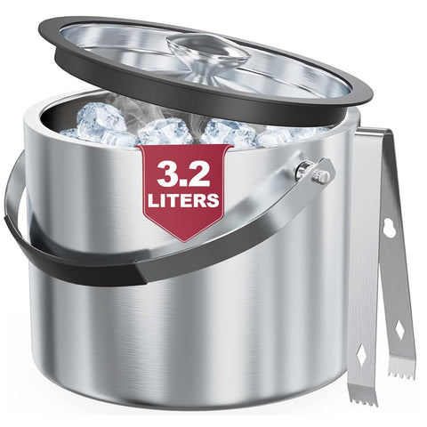 FiveHome 3.2L insulated ice bucket ready for wine service at a party
